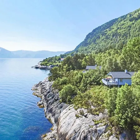 Holiday home Cozy In Lavik With House A Mountain View
