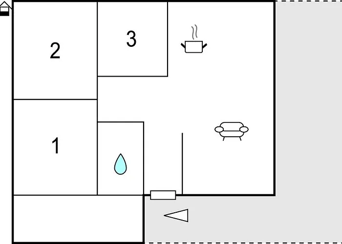 Дом отдыха 3 Bedroom Cozy In